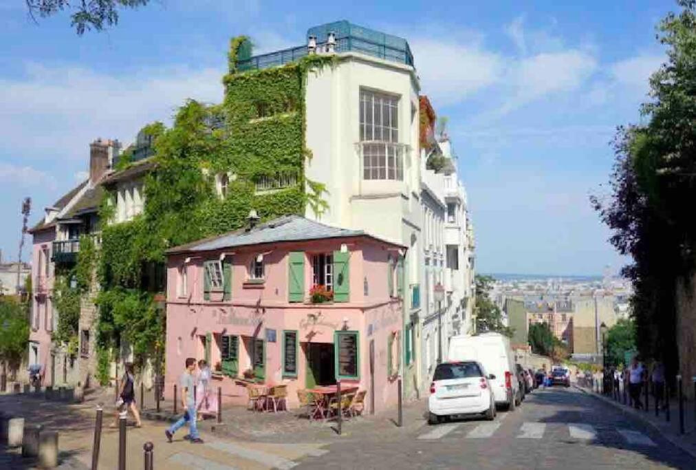Amelie Poulain Studio In Heart Of Montmartre Paris Extérieur photo